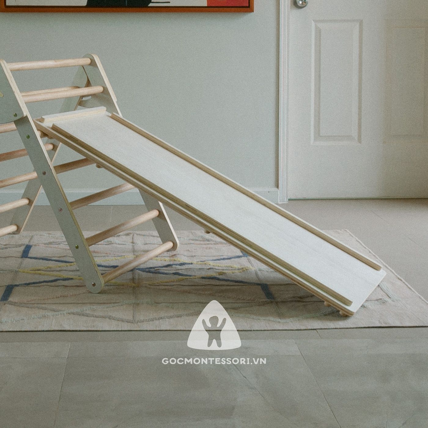 Tấm trèo kiêm Cầu trượt - 120cm