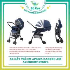 Xe Đẩy Trẻ Em Gấp Gọn Joie Pact/ Joie Tourist W/ Aprica Karoon Air cho bé từ 0 đến 3 tuổi