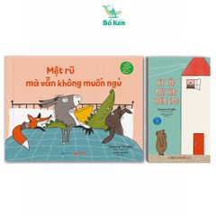 Sách- Bộ 2 Cuốn Rủ Rỉ Trước Giờ Đi Ngủ: Tít Tắp Mãi Tận Trên Cao, Mệt Rũ Mà Vẫn Không Muốn Ngủ