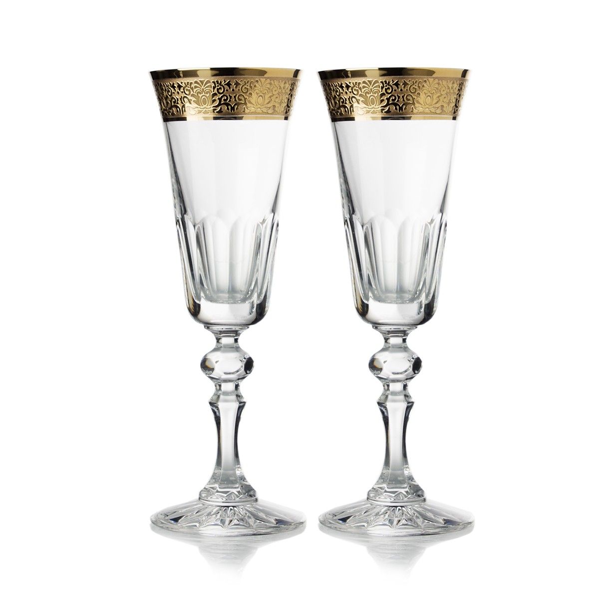 Set 6 ly flute Laura Romantic 150ml Ales Zverina