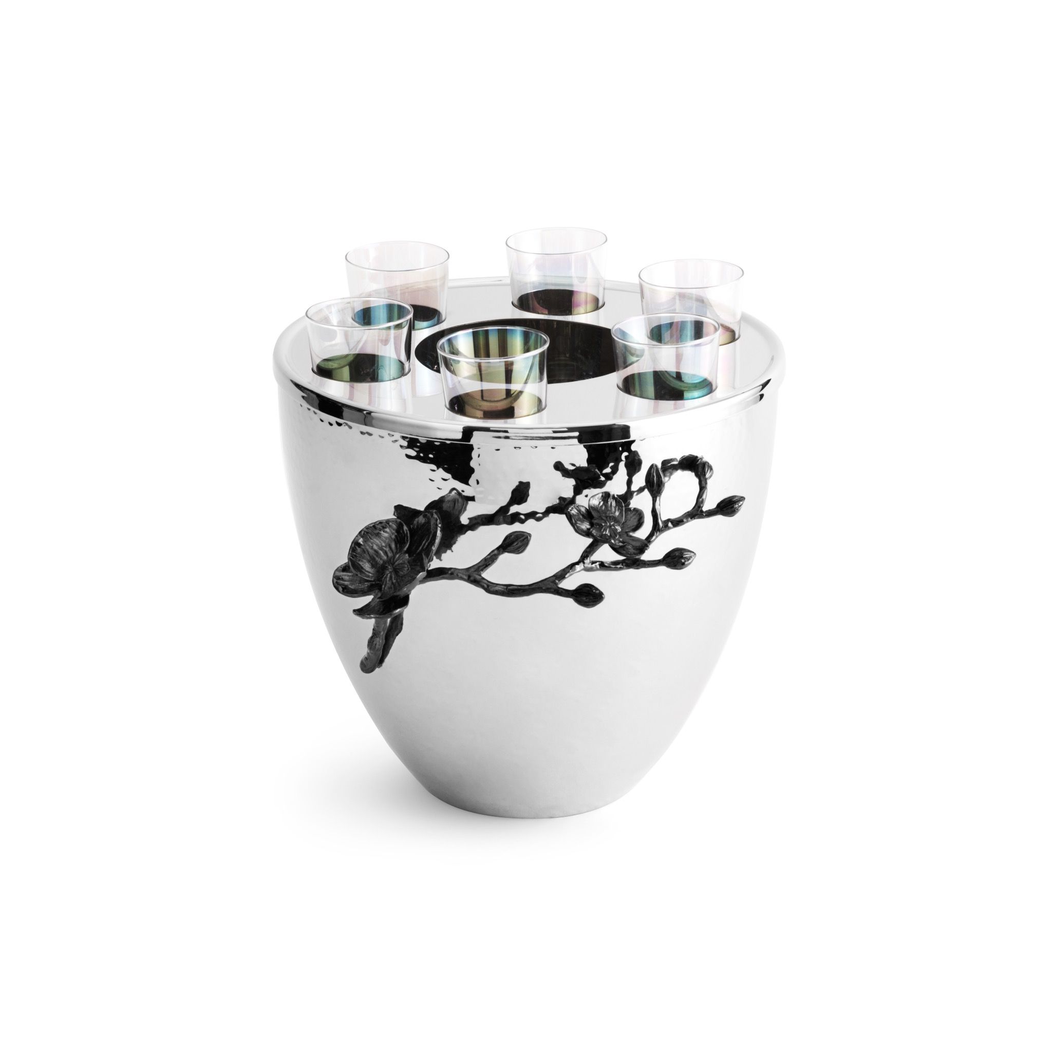 Khay rượu Vodka Black Orchid Michael Aram