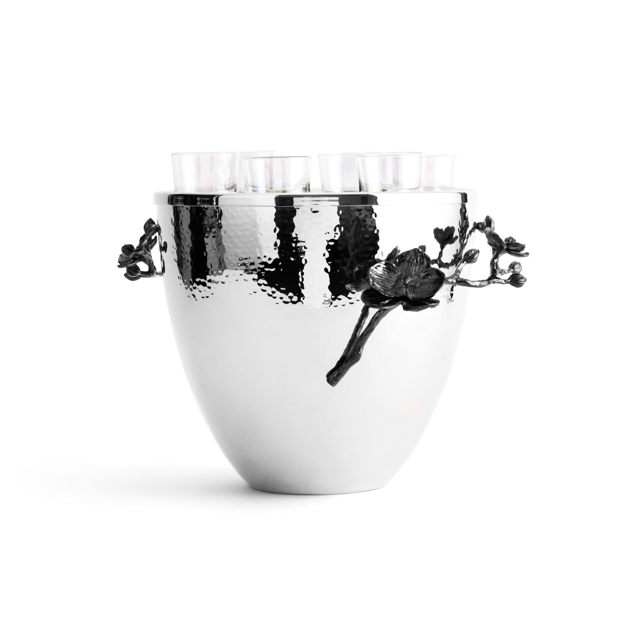 Khay rượu Vodka Black Orchid Michael Aram
