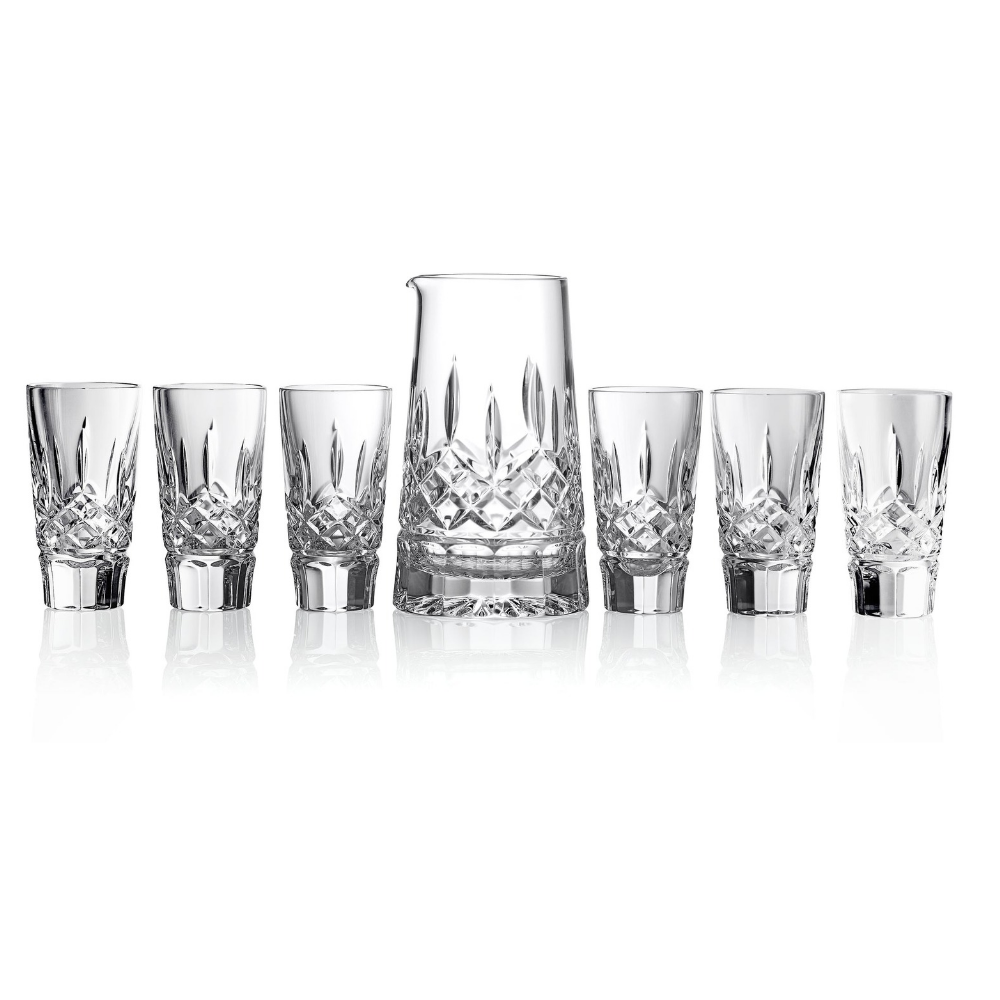 Set Bình kèm 7 chén Lismore Diamond