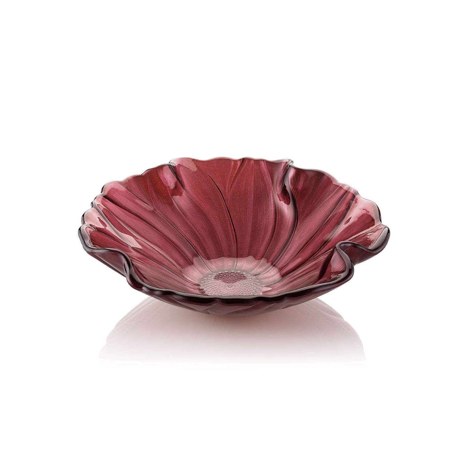 Tô pha lê Magnolia đỏ