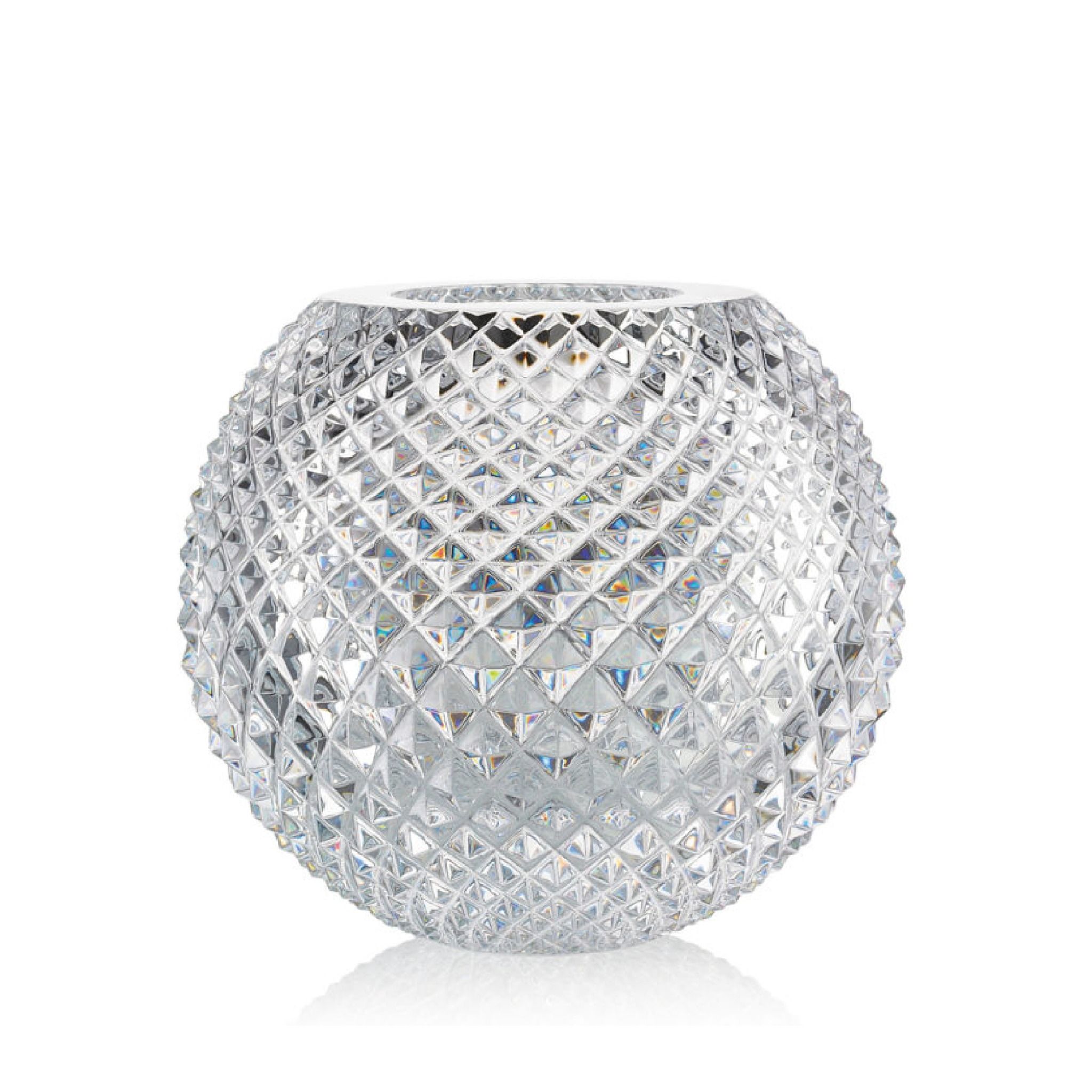 Lọ hoa pha lê cầu Diamond