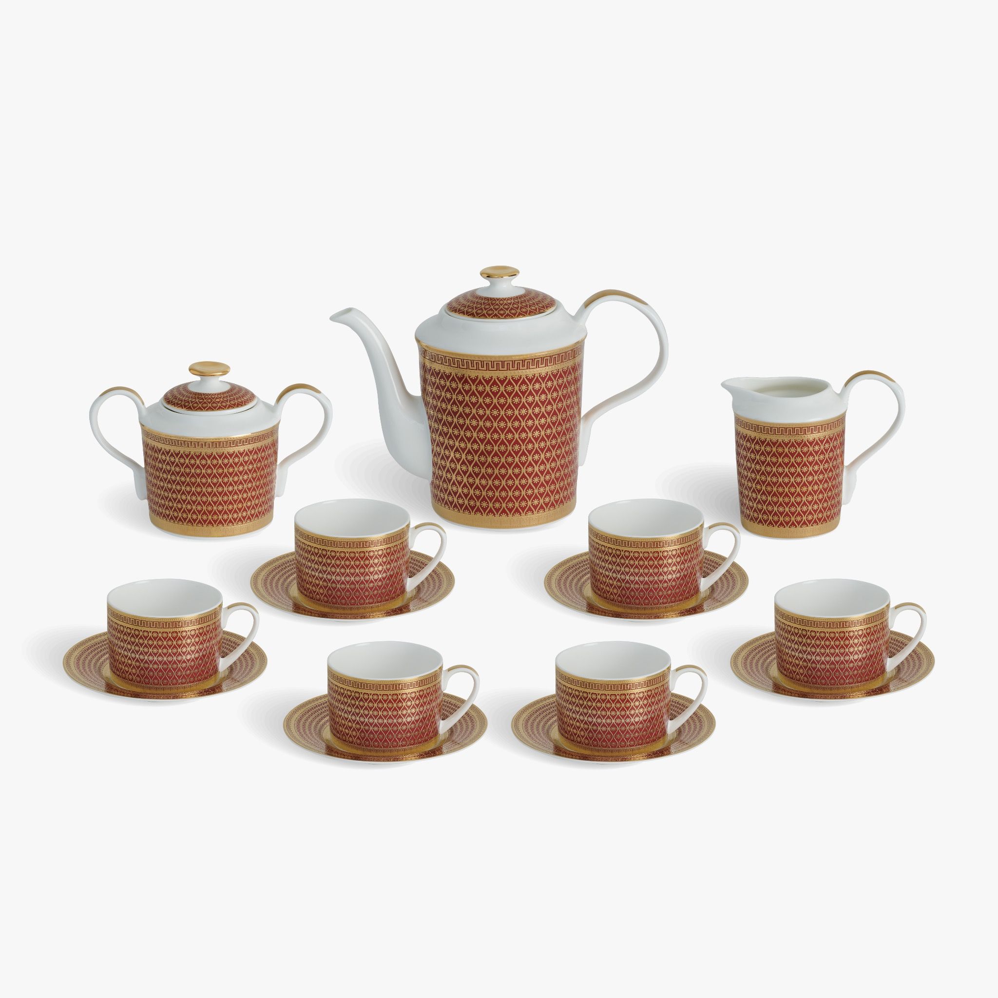 Set Cafe 15 món Red Regent Spedona