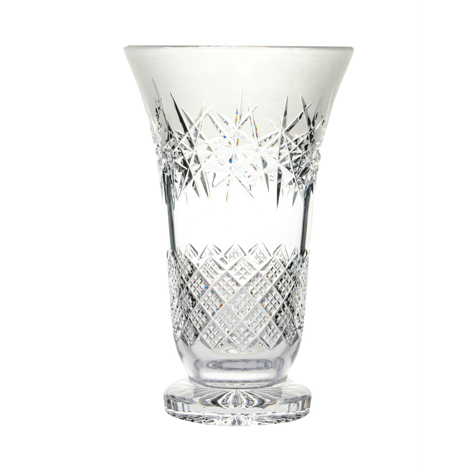Lọ hoa Pha Lê chân đế Jika 30.5cm