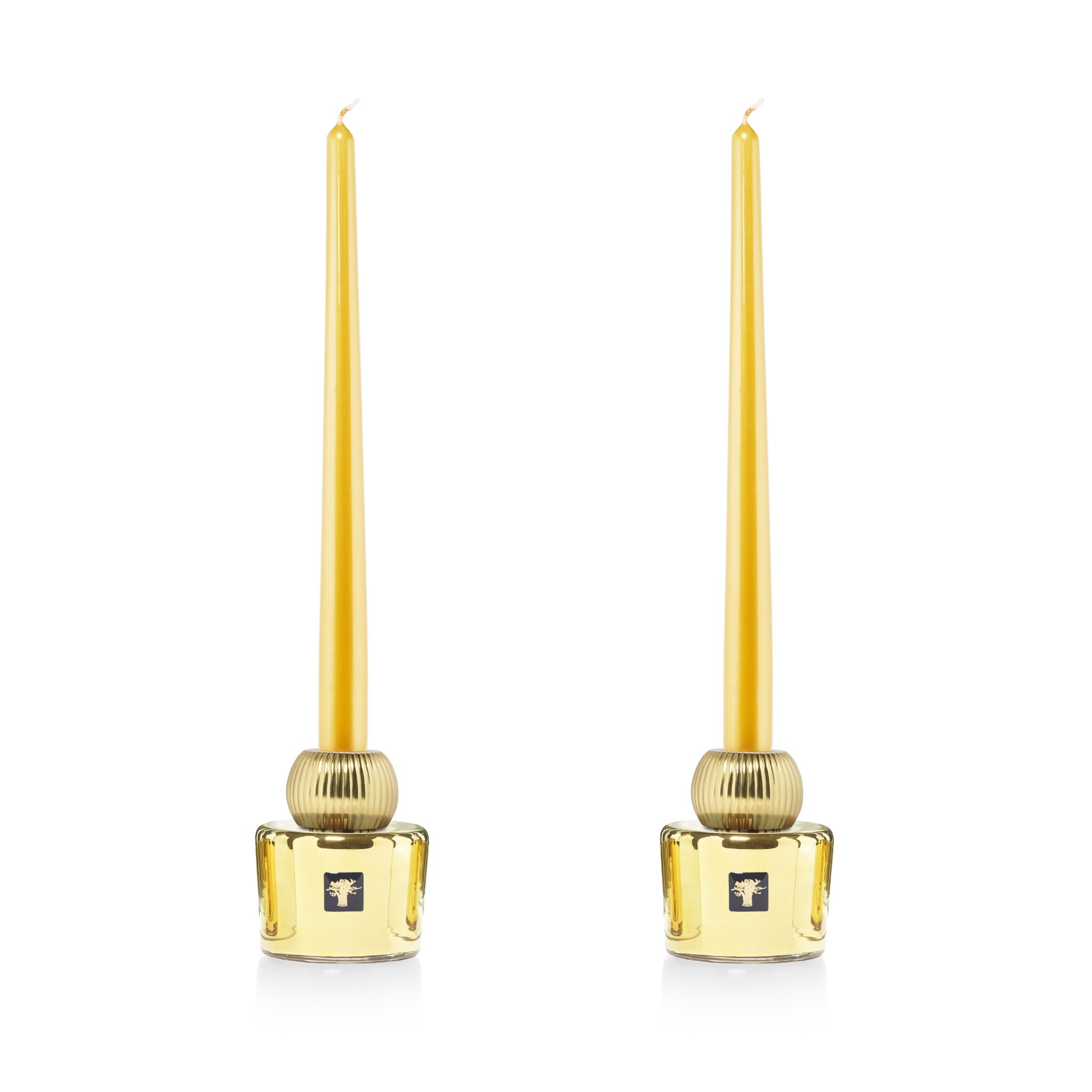 Set 2 chân nến TWINS Les Exclusives Aurum Baobab