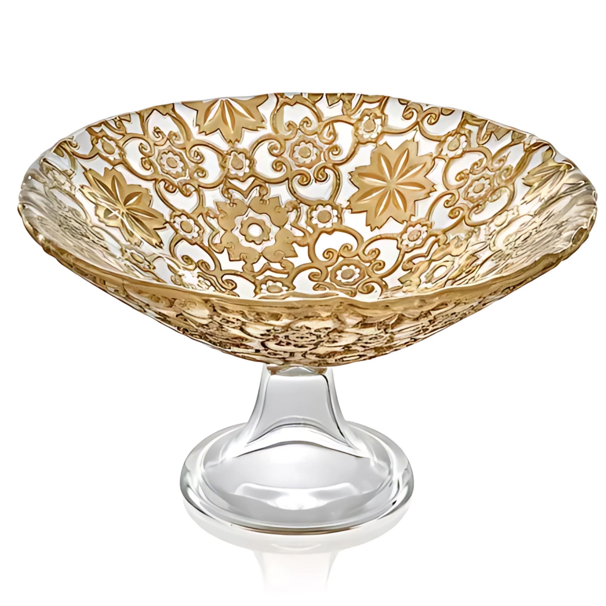 Chân bồng Arabesque Gold Leaf 25cm