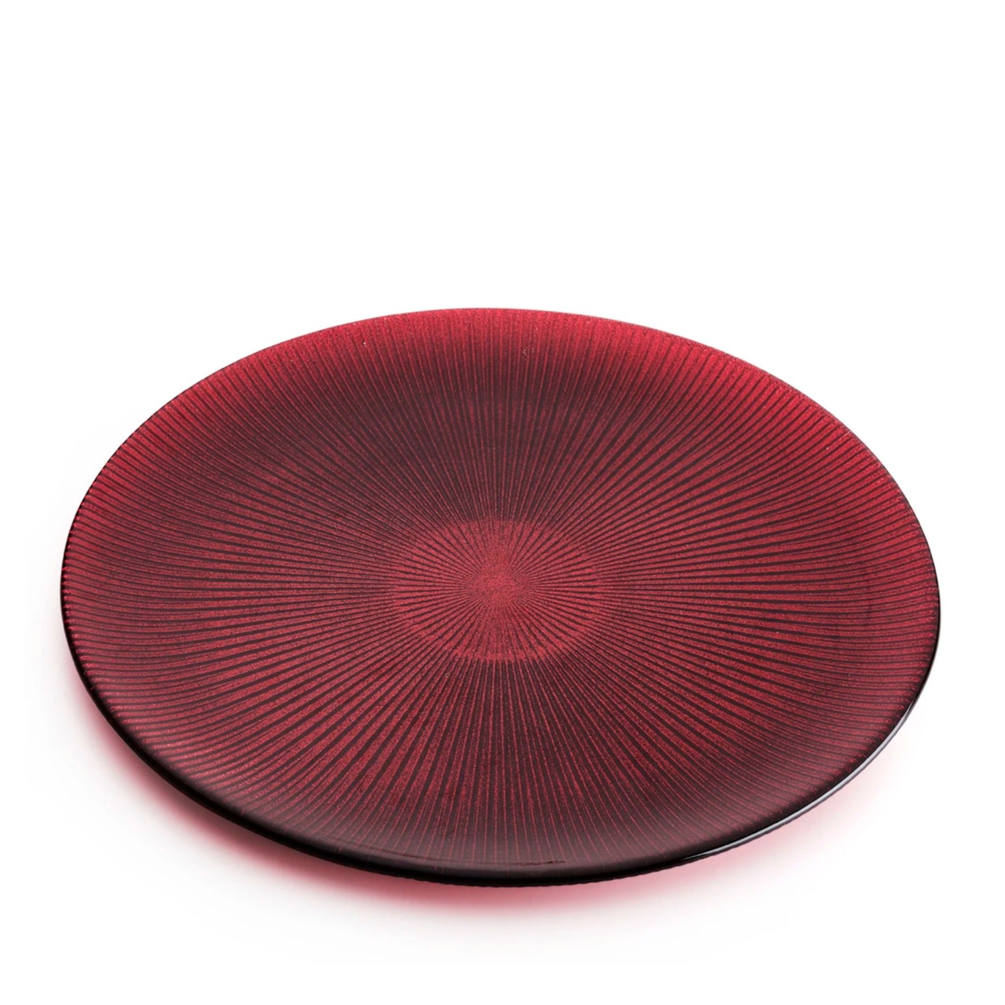 Đĩa Noel Centerpiece Red Glitter 37cm
