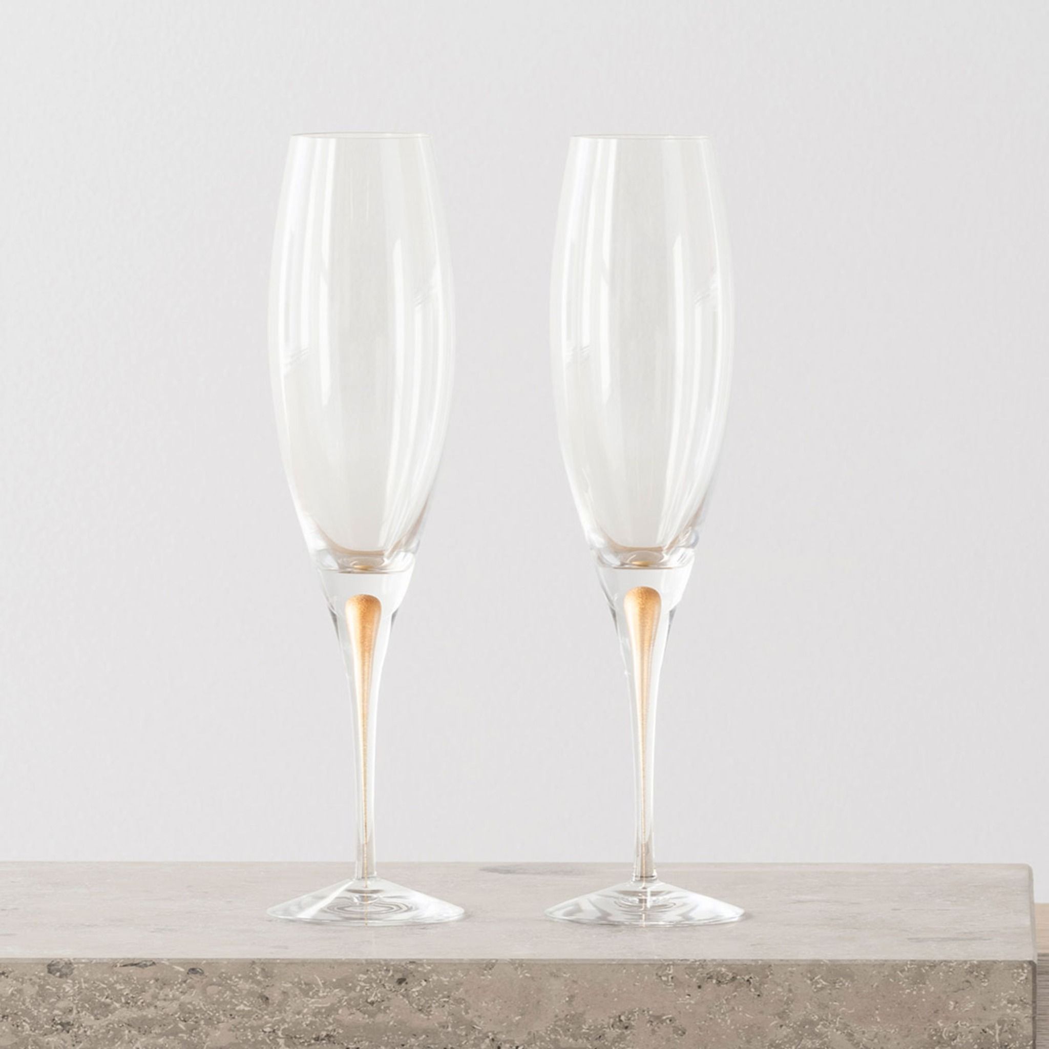 Set 2 ly champagne Intermezzo gold 260ml