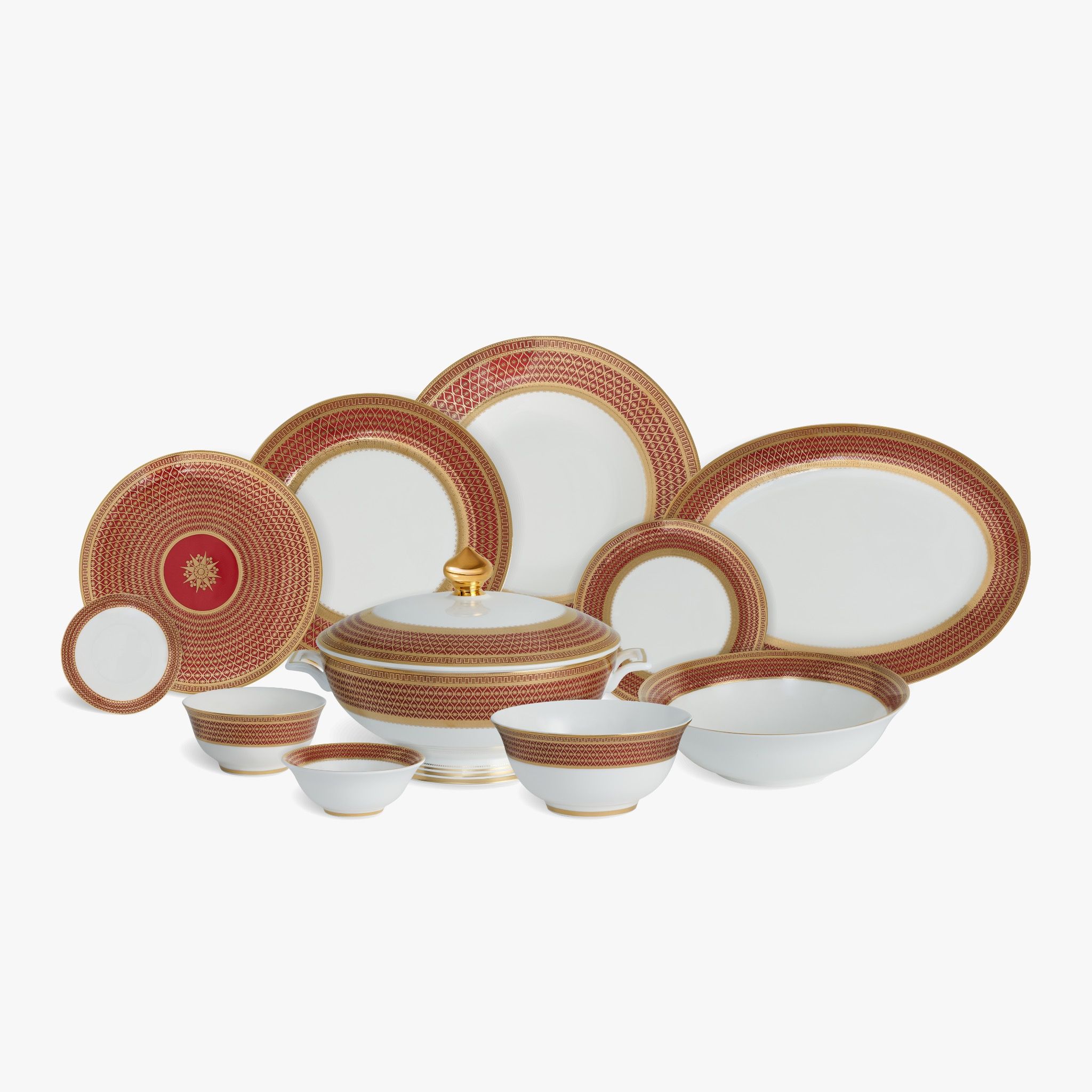 Set đồ ăn 41 món Red Regent Spedona