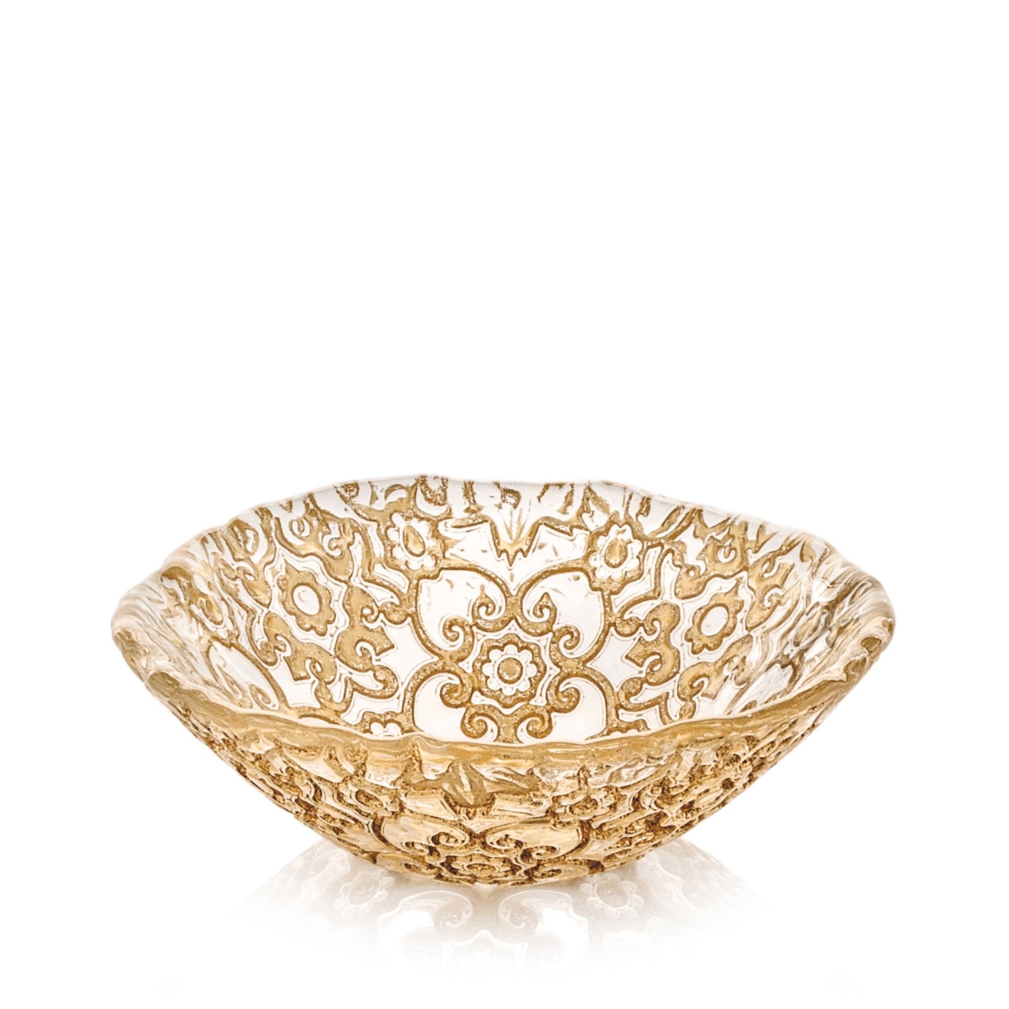 Tô Arabesque Individual Gold Leaf 16cm