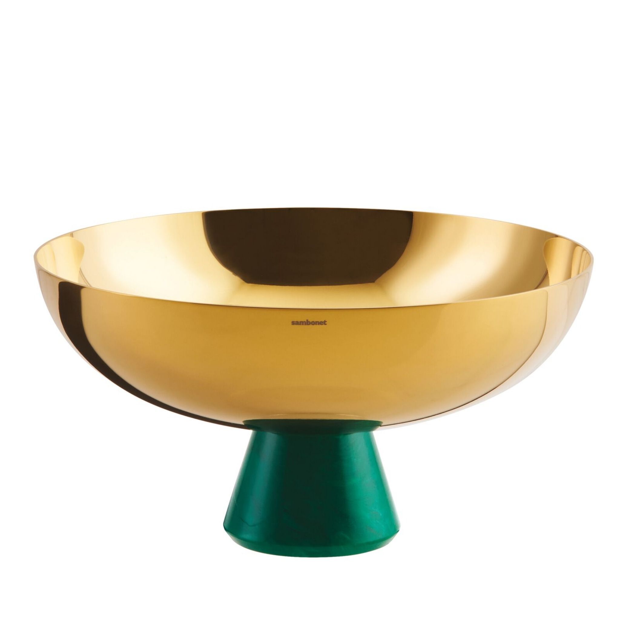 Tô chân đế Madame 20.5cm Mirror PVD Gold Sambonet