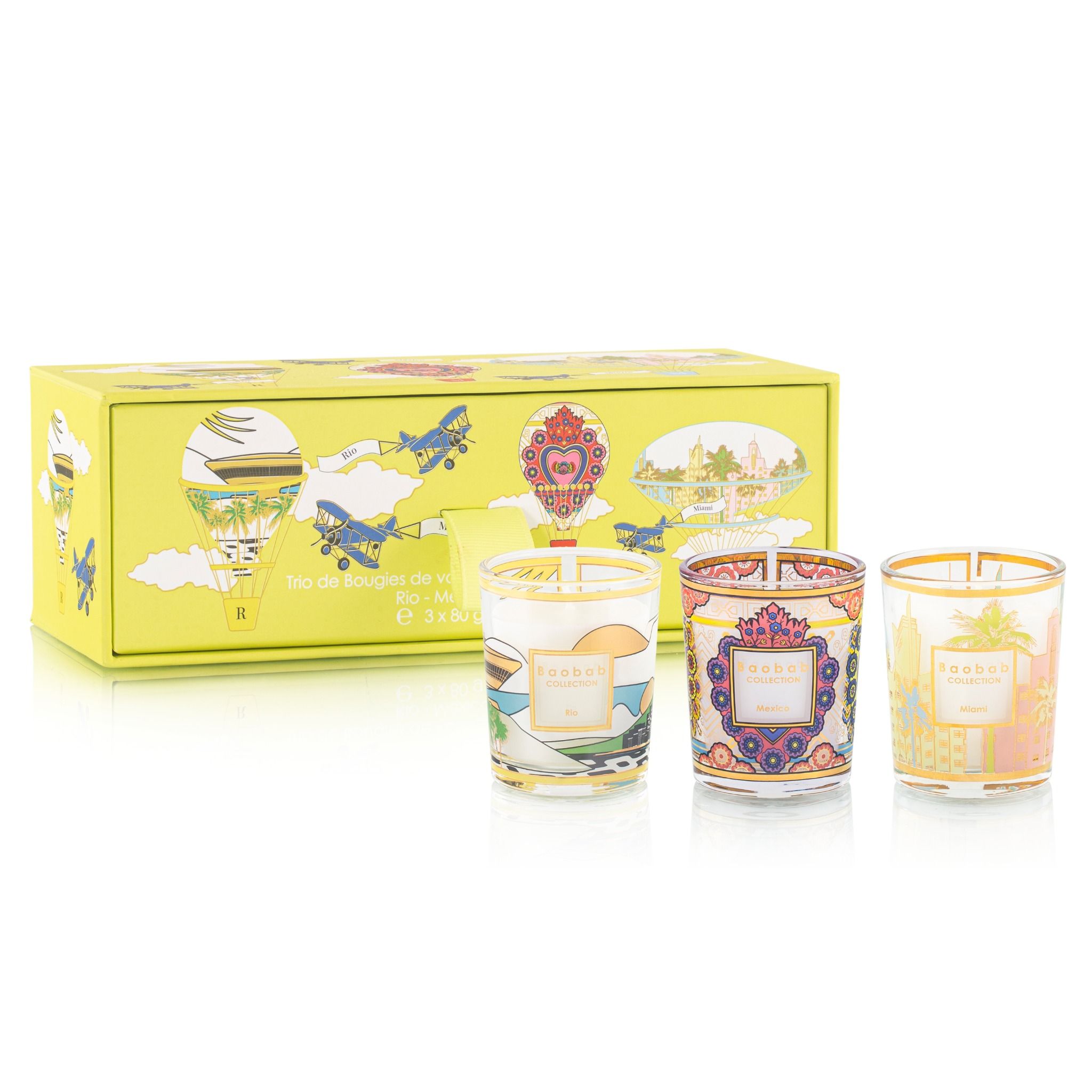 Set nến thơm My First Baobab Rio-Mexico-Miami Baobab