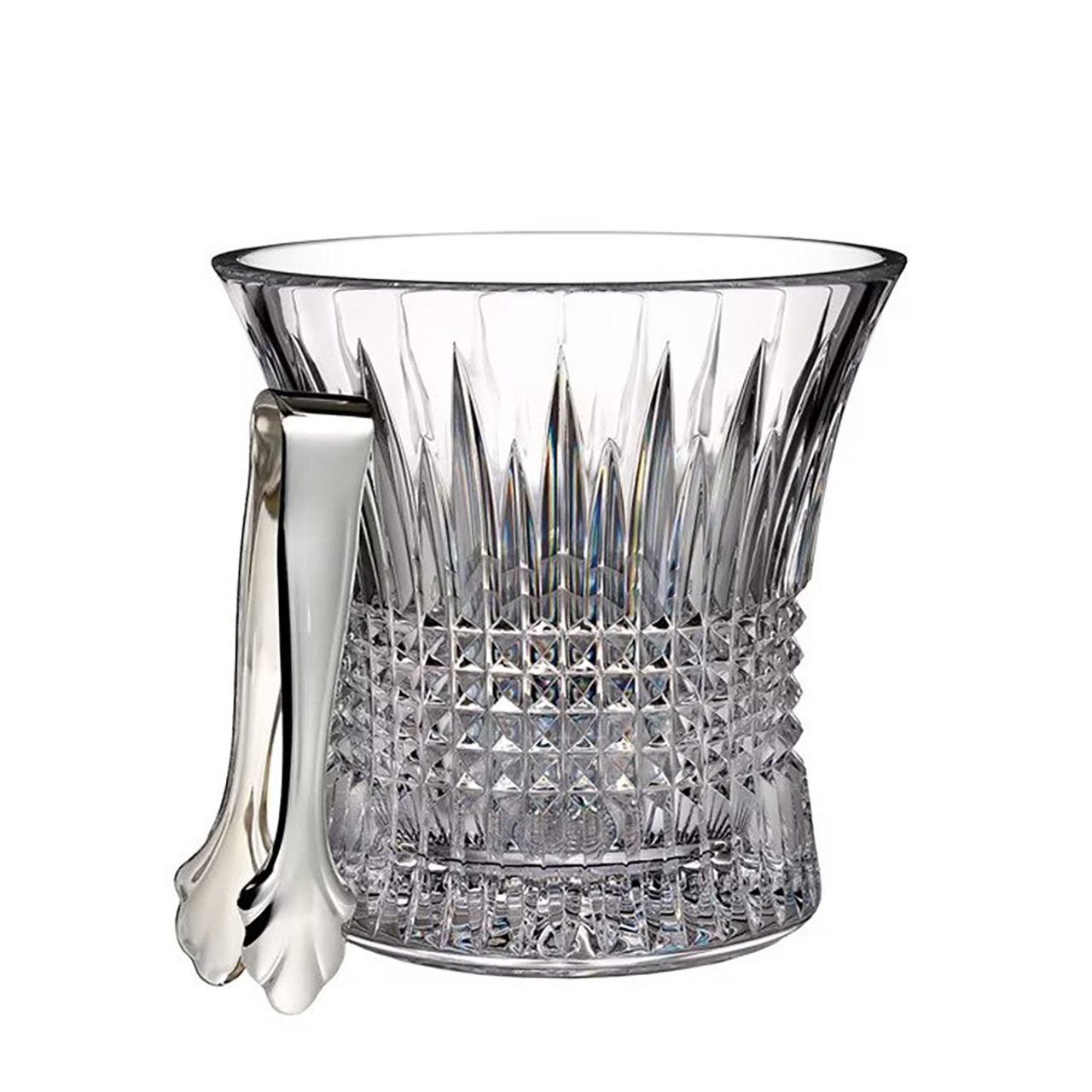 Xô đá kèm kẹp gắp Lismore Diamond Wateford