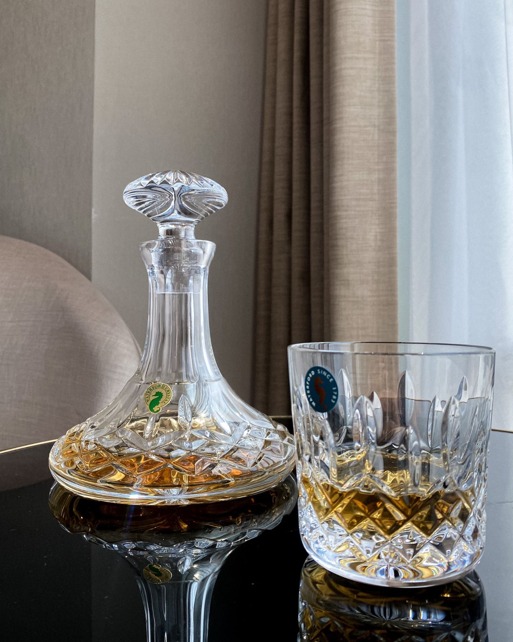 Bình rượu pha lê Waterford Lismore