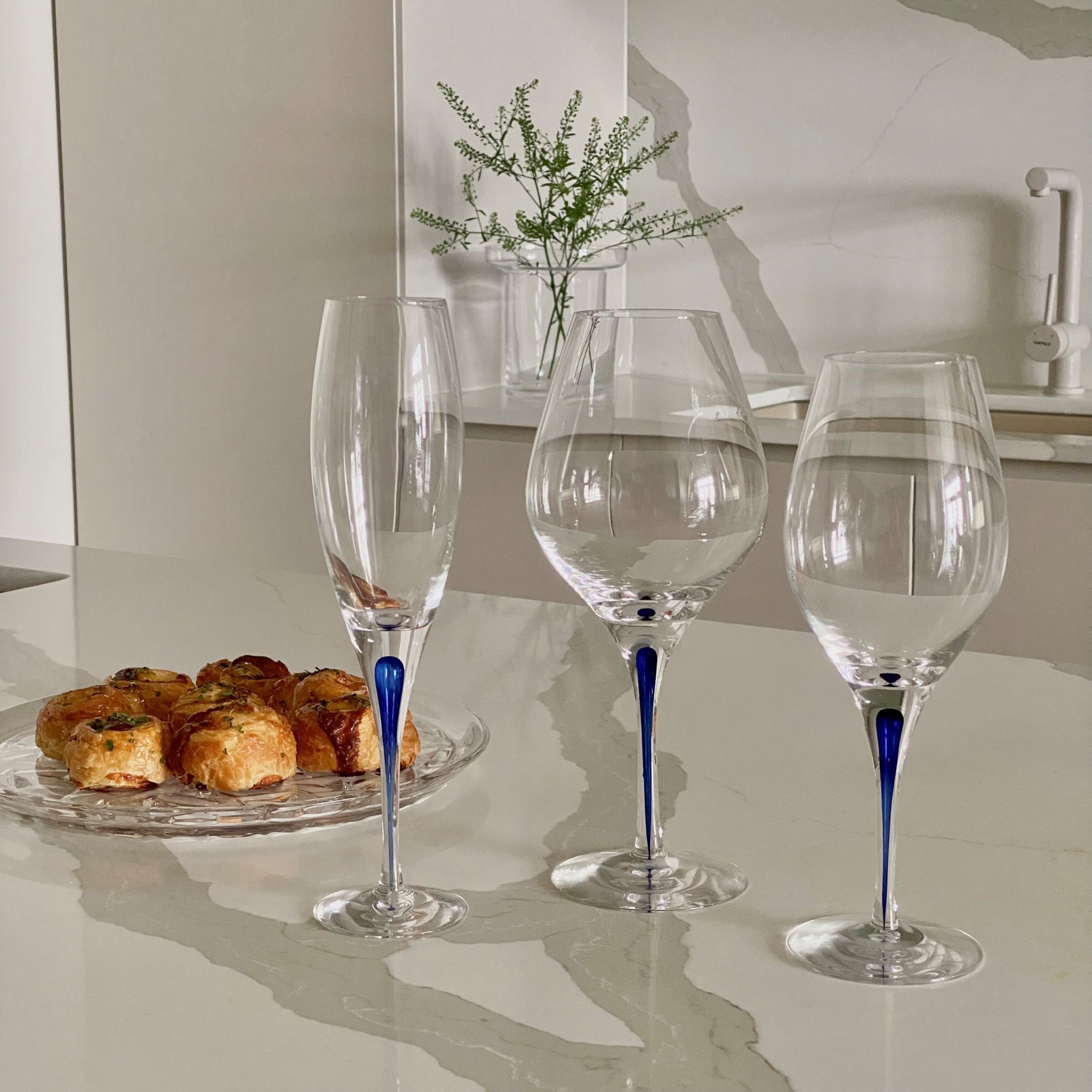 Ly champagne Intermezzo Blue