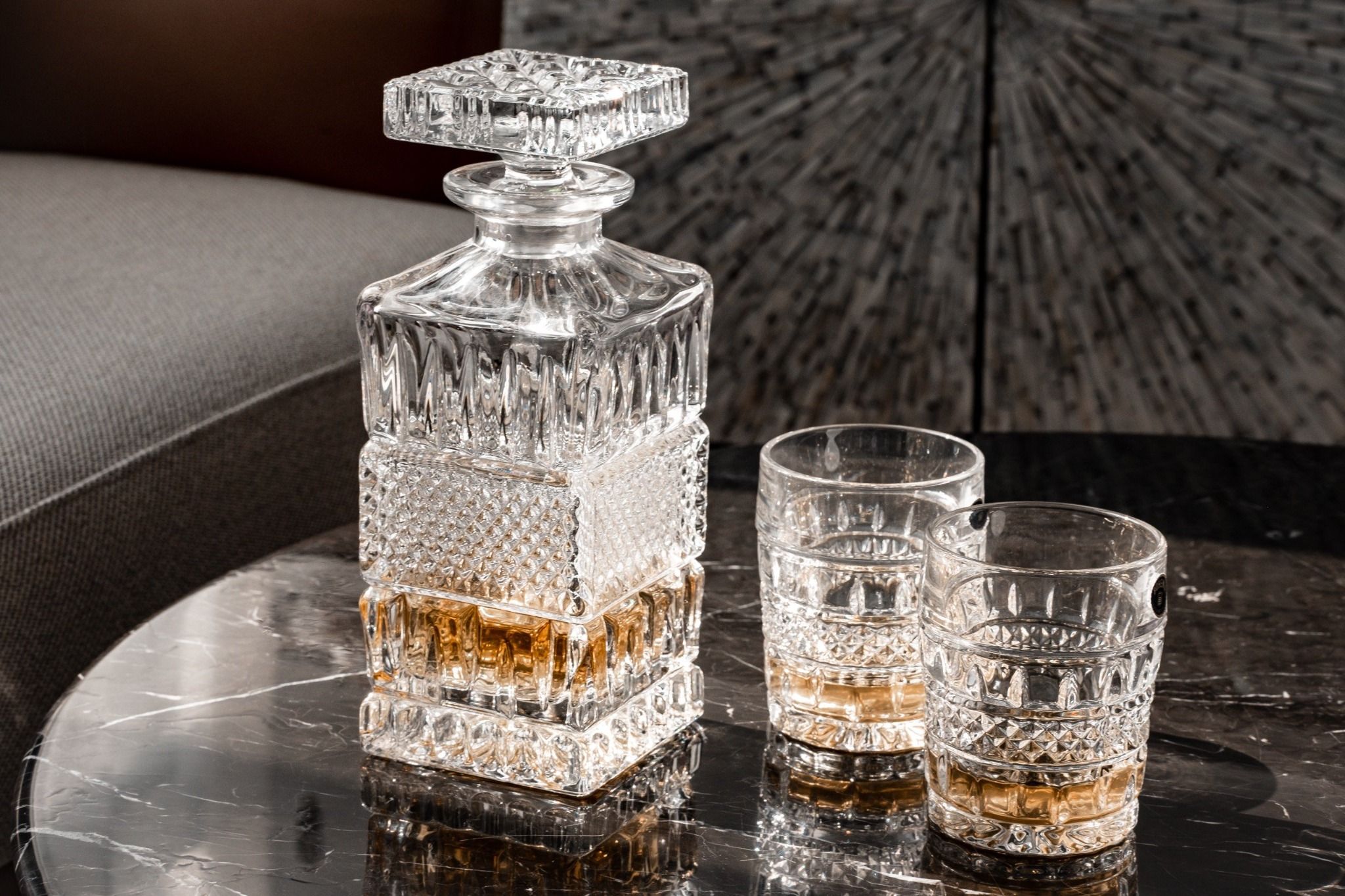 Bộ bình rượu whisky Brittany