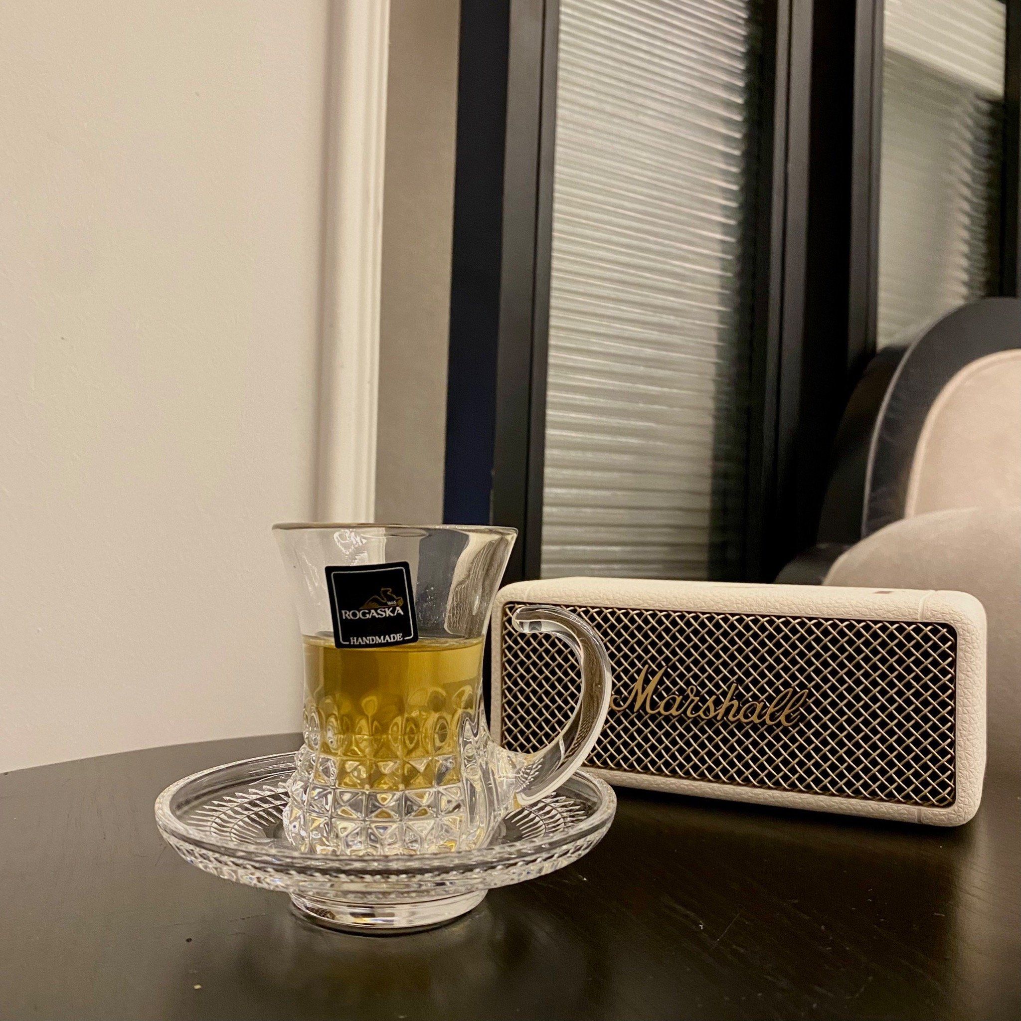 Bộ tách trà pha lê Diamond