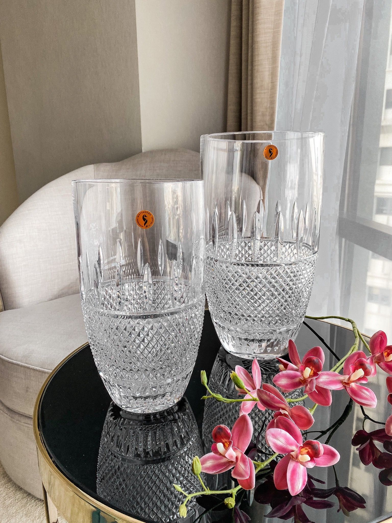 Lọ hoa pha lê Irish Lace
