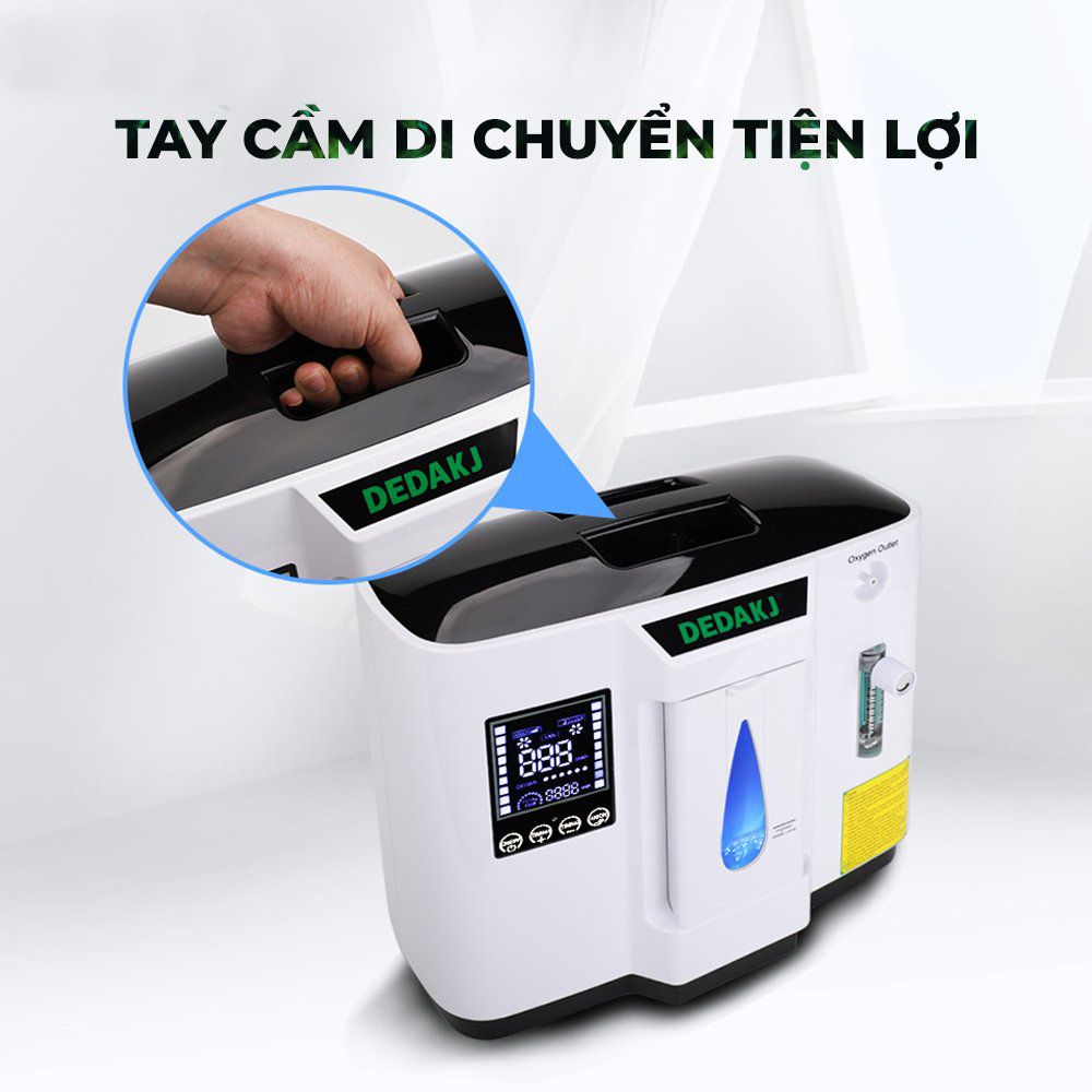 Máy Tạo Oxy gia đình DEDAKJ DE-1A chính hãng (Germany)