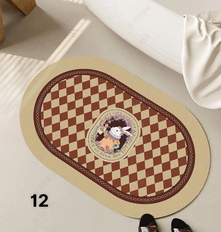 Thảm phòng tắm silicon siêu thấm hút nước - 12