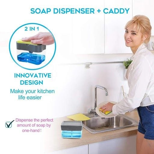 Hộp Đựng Nước Rửa Chén Thông Minh