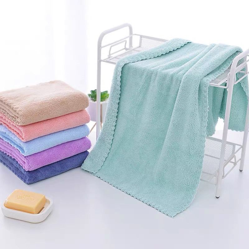 KHĂN MẶT Lông Cừu Khăn Lau Mặt Khăn Tắm Hàn Quốc 30 x 50cm Sợi Cotton Siêu Mềm