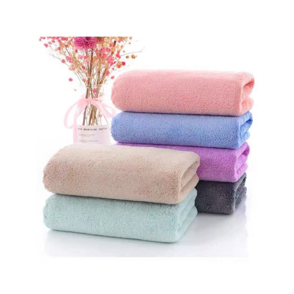 KHĂN MẶT Lông Cừu Khăn Lau Mặt Khăn Tắm Hàn Quốc 30 x 50cm Sợi Cotton Siêu Mềm