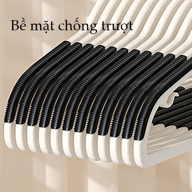 COMBO 10 MÓC TREO QUẦN ÁO Chống Trượt Xoay 360 Độ Đa Năng Chất Nhựa Cao Cấp Bền Bỉ Chịu Được Vật Nặng