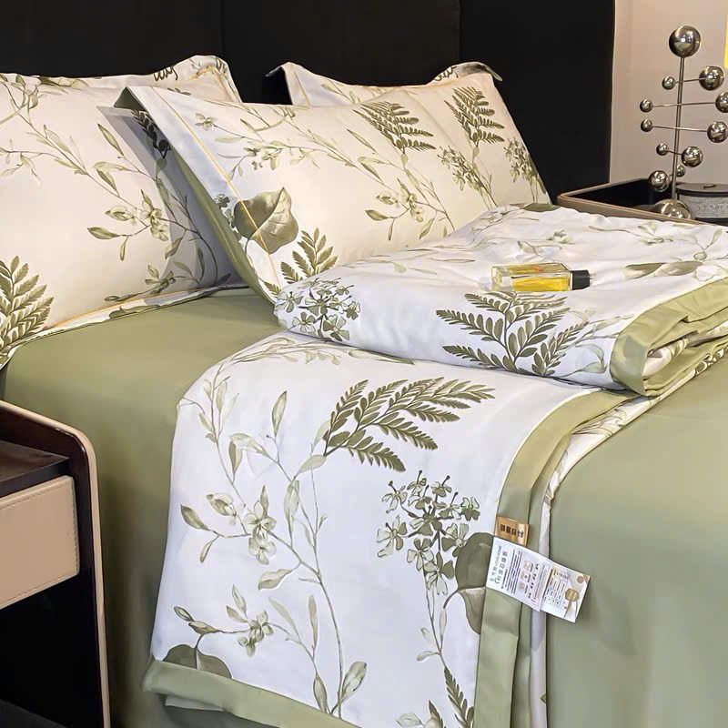 Cotton Lụa HOA VĂN - CHĂN HÈ CLH05