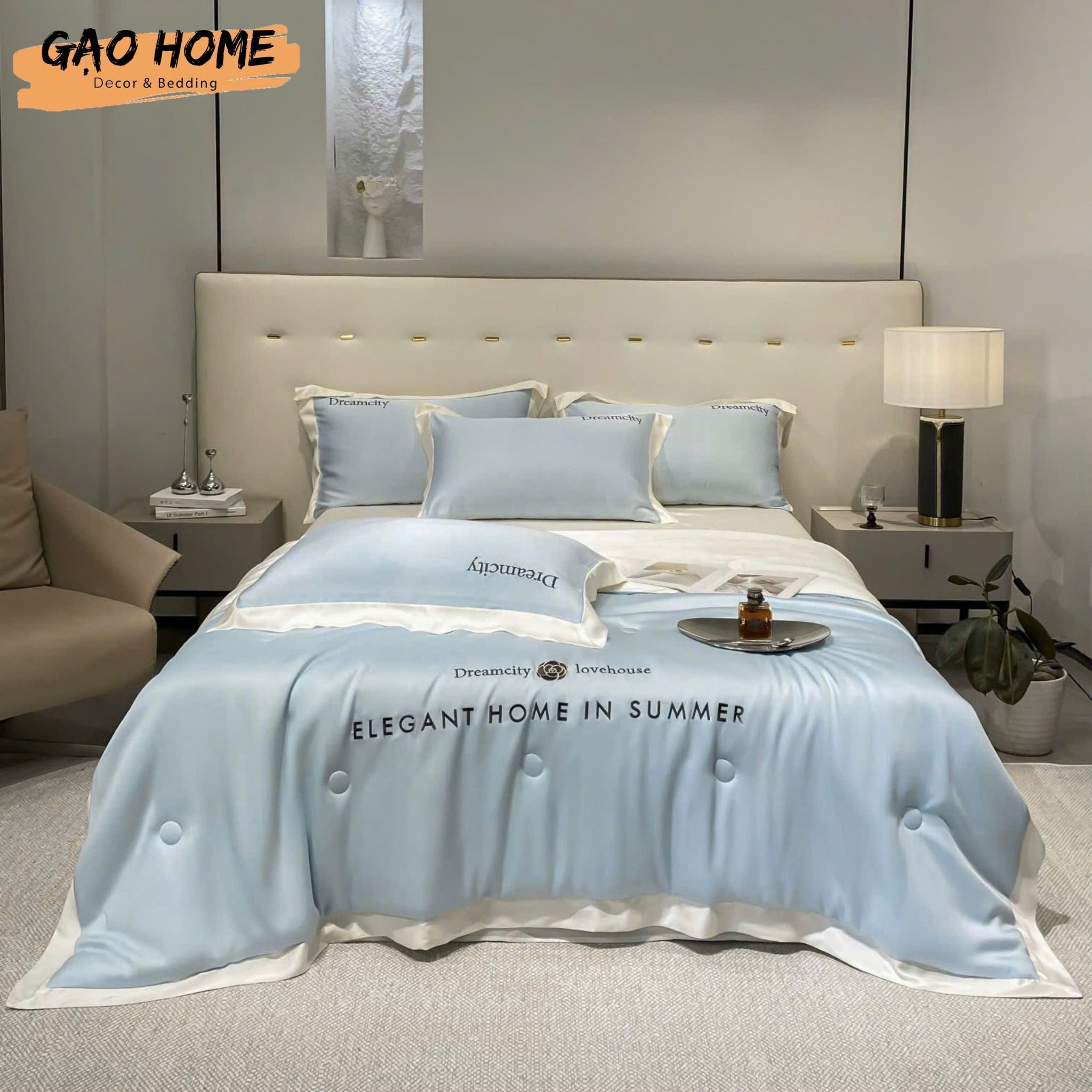 Cotton Lụa BASIC - CHĂN HÈ CLB07