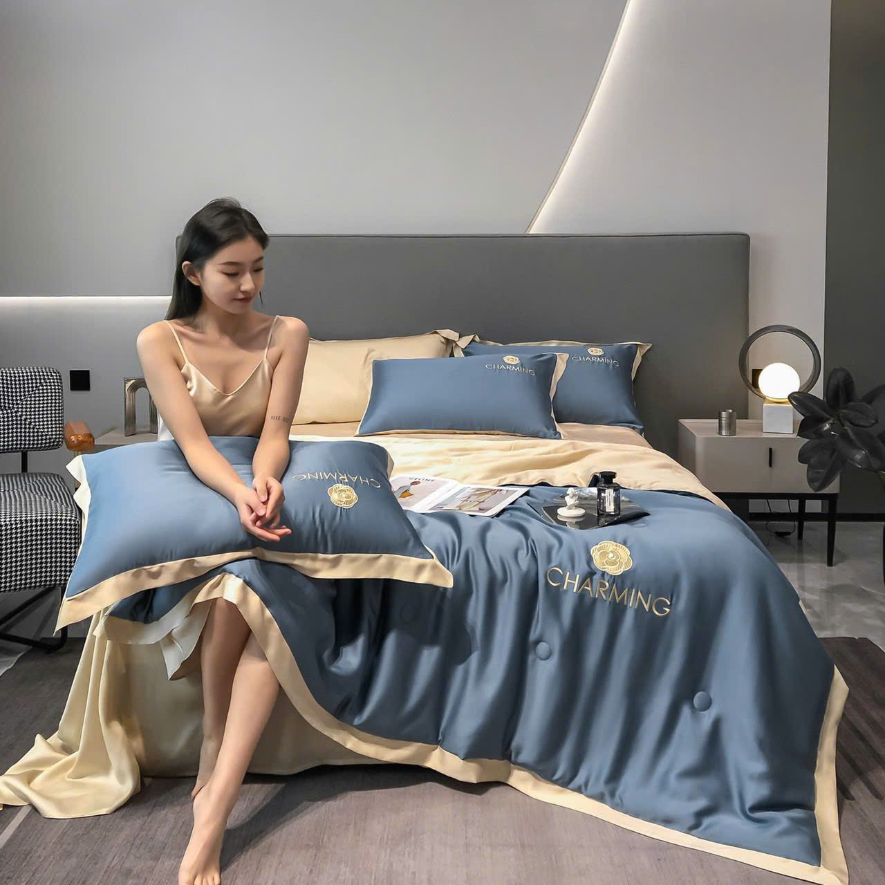 Cotton Lụa BASIC - CHĂN HÈ CLB10