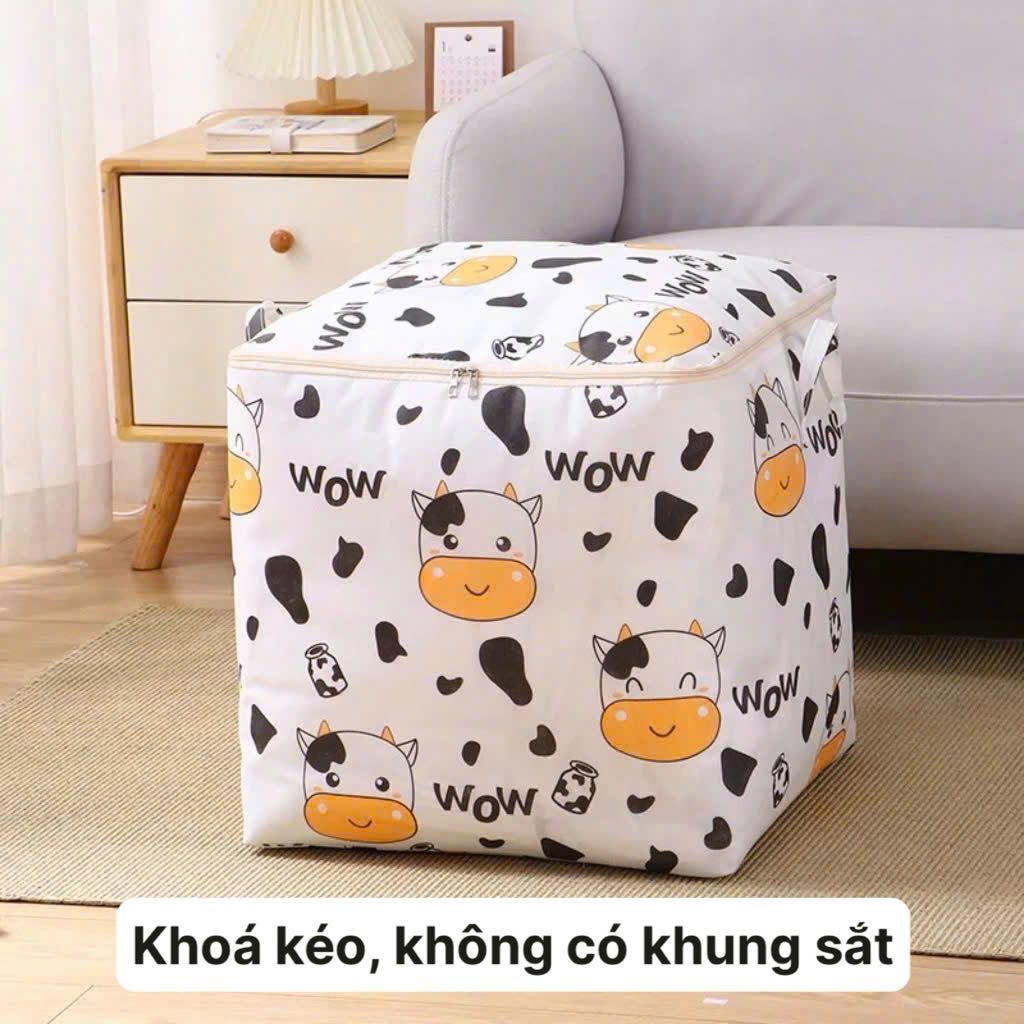 Túi vải đựng đồ cỡ lớn 100 lít, siêu to khổng lồ 50x50x40 cm