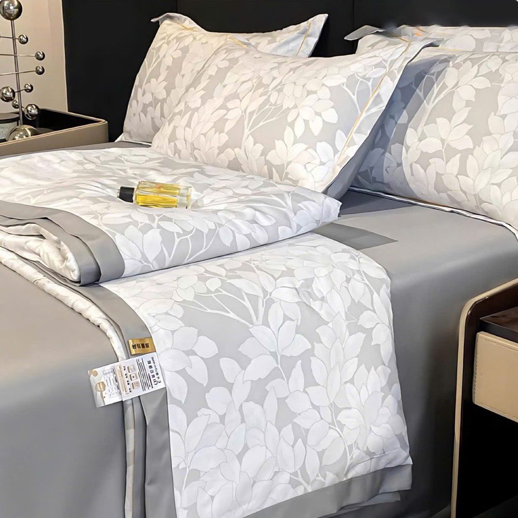 Cotton Lụa HOA VĂN - CHĂN HÈ CLH05