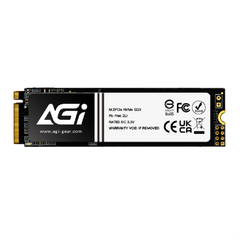 Ổ cứng SSD AGI 512GB AI198 Internal SSD PCIe NVMe M.2 Gen3x4