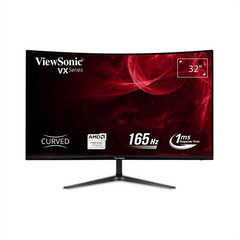 MÀN HÌNH VIEWSONIC VX3218-PC-MHD ( 31.5INCH/FHD/VA/CURVATURE 1500R/165HZ/1MS/300NITS/HDMI+DP/LOA)