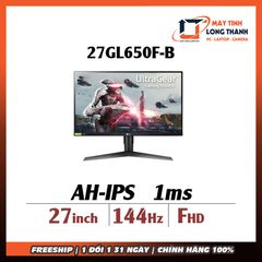 MÀN HÌNH LG UltraGear 27'' Full HD 144Hz 1ms FreeSync™ 27GL650F-B