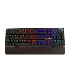 BÀN PHÍM CƠ GAMING G-NET GK315 RGB - OPTICAL SWITCH (BLACK)