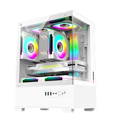 CASE MAGIC MIX WHITE (MATX - NO FAN)