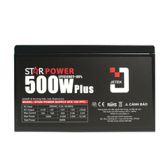 Nguồn Jetek STAR Power ST500 500W Plus ( CŨ - CBH5/2024 )