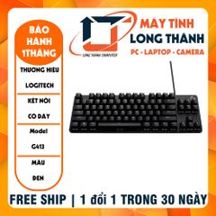 BÀN PHÍM LOGITECH G413 TKL SE MECHANICAL GAMING – ĐEN (BLACK)