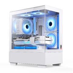 CASE MAGIC MIX-Tower Trắng (M-ATX, không fan)