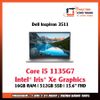 Laptop Dell Inspiron 3511 (i5 1135G7/ 8GB RAM/ 256GB SSD/15.6 inch FHD Cảm ứng/Win11/Đen)