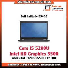 Laptop Dell Latitude E5450 (I5 5200U, Ram 4GB, SSD 120GB) 2ND