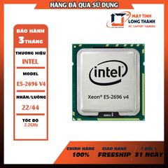 CPU Intel Xeon E5-2696 V4 2.20 GHz / 55MB / 22 Core / 44 Thread / Socket 2011-3