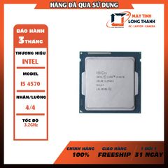 CPU INTEL I5 4570 Tray Cũ