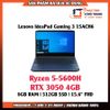 Laptop Lenovo IdeaPad Gaming 3 15ACH6 82K2008WVN (Ryzen 5-5600H | 8GB | 512GB | RTX 3050 4GB | 15.6 inch FHD | Win 11 | Đen) CBH