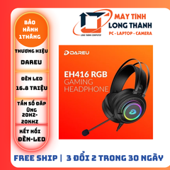 TAI NGHE GAMING DAREU EH416 USB 7.1 2ND